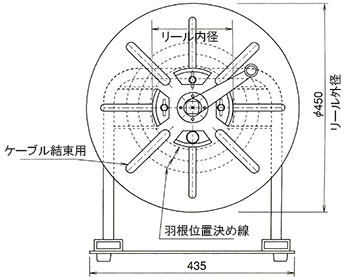 KH-450/正面尺寸图